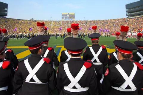 Ohio State Band at Michigan