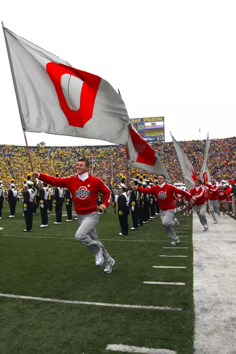Ohio State FB Cheer at Michigan