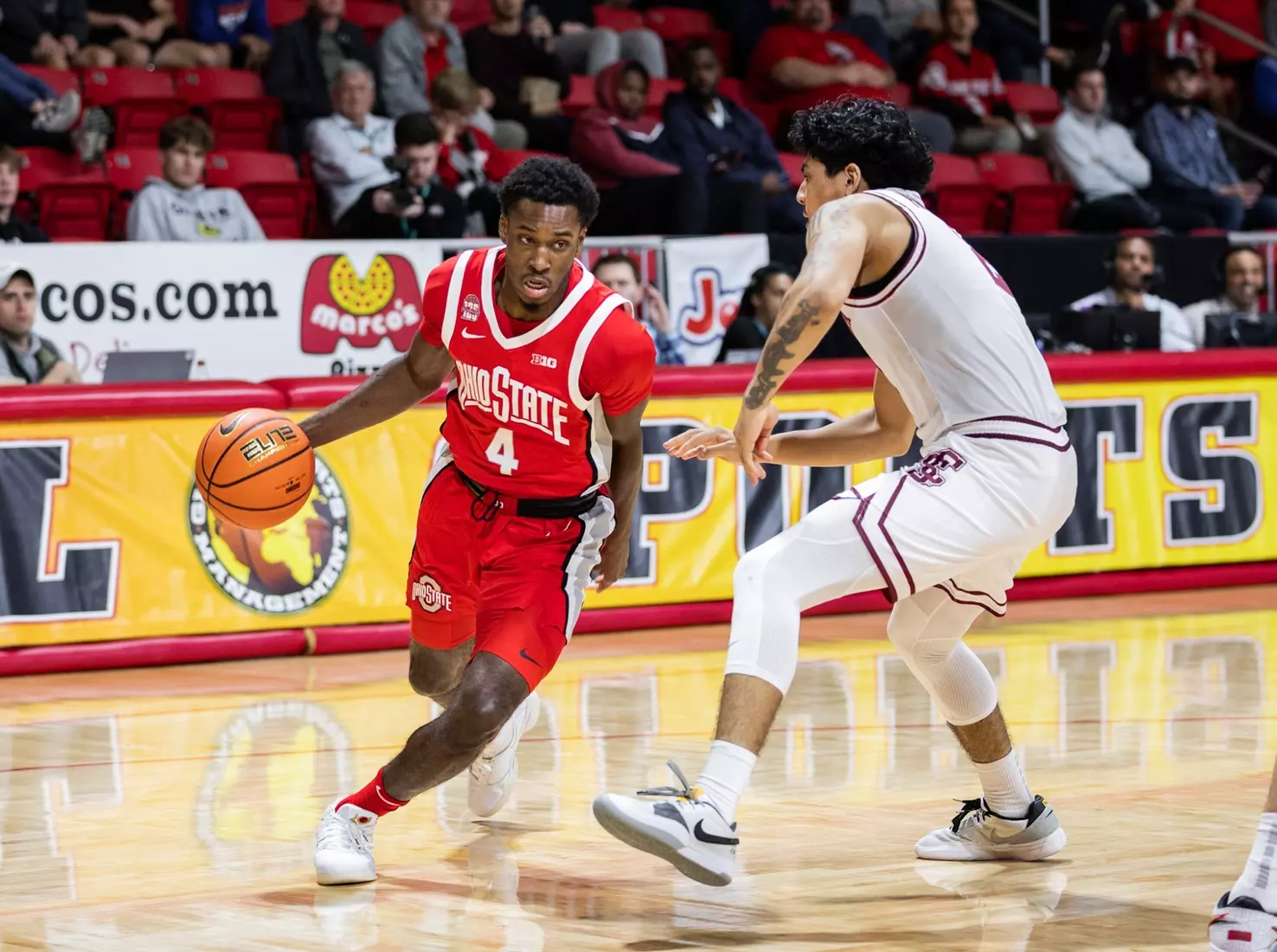 Ohio State vs. Santa Clara at the Emerald Coast Classic on 11/25/23