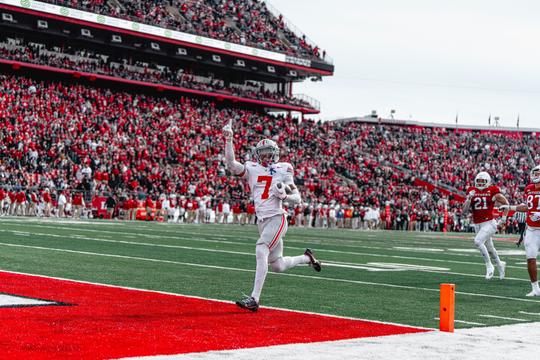 Sparked by Hancock's 93-yard pick 6, No. 3 Ohio State rallies from halftime  deficit to beat Rutgers – NewsNation