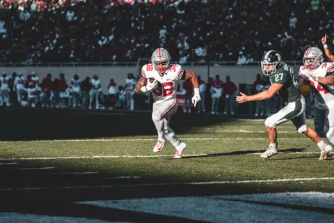 TreVeyon Henderson Ohio State Football at Michigan State