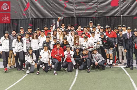 Fencing group shot