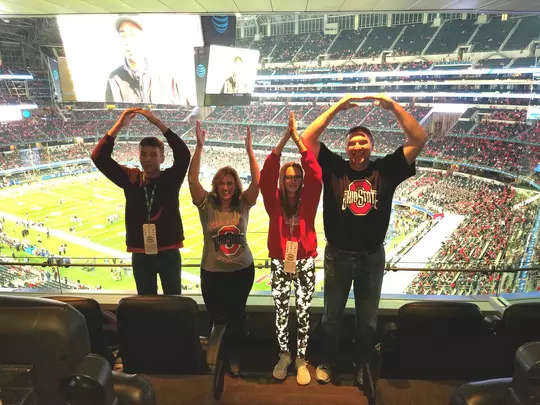 Fans O-H-I-O