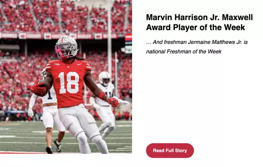 Maxwell Award Player of the Week