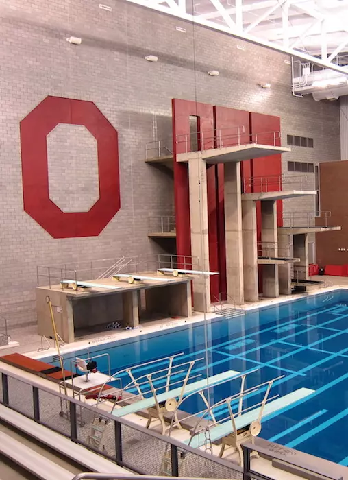 McCorkle Aquatic Pavilion Diving Platform