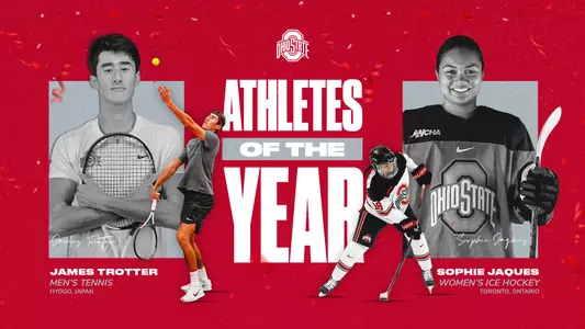 Ohio State Athletes of the Year - Sophie Jaques and James Trotter