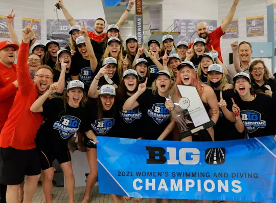 The 2021 Women's Big Ten Swimming Championships hosted by the University of Minnesota, February 23-27, 2021