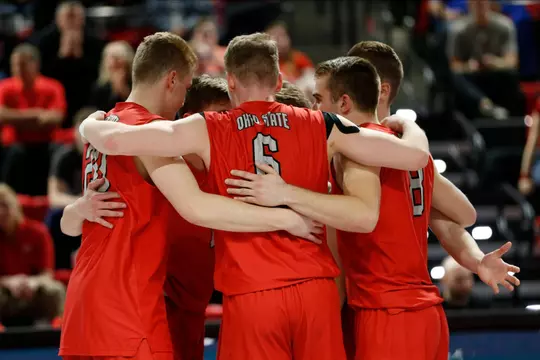 Ohio State men’s volleyball vs Penn State Sunday, March 8, 2020, in Columbus, Ohio. (Photo/Jay LaPrete)