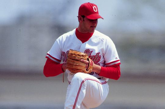 2001 OHIO STATE BUCKEYES BASEBALL MEDIA GUIDE (NICK SWISHER +