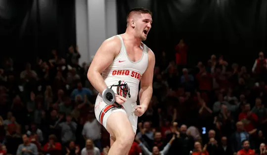Ohio State wrestling vs Rutgers Friday, Jan. 10, 2020, in Columbus, Ohio. (Photo/Jay LaPrete)