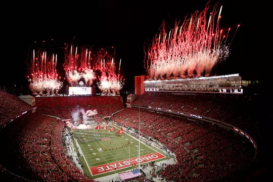Ohio State plays Penn State on Saturday, October 30, 2021 at Ohio Stadium in Columbus, Ohio.