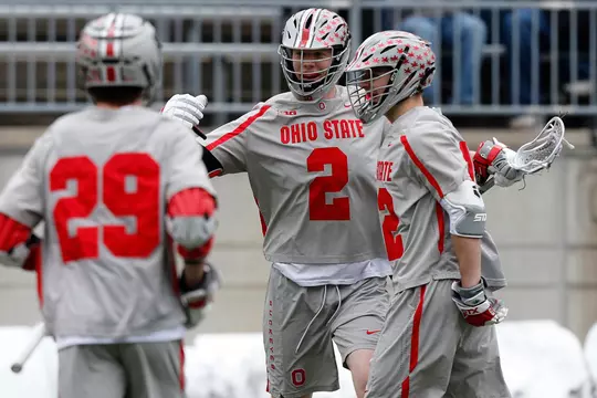 Ohio State men's lacrosse vs Bucknell Saturday, Feb. 23, 2019, in Columbus, Ohio. (Photo/Jay LaPrete)