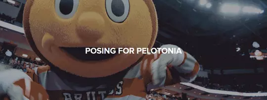 Brutus Posing for Pelotonia