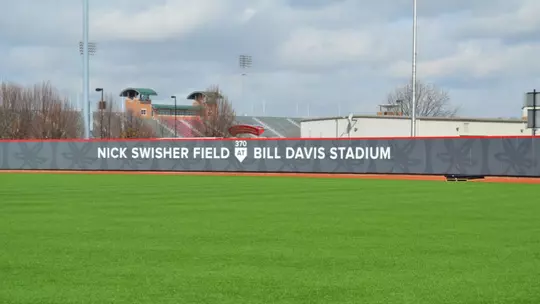 nick swisher field bill davis stadium
