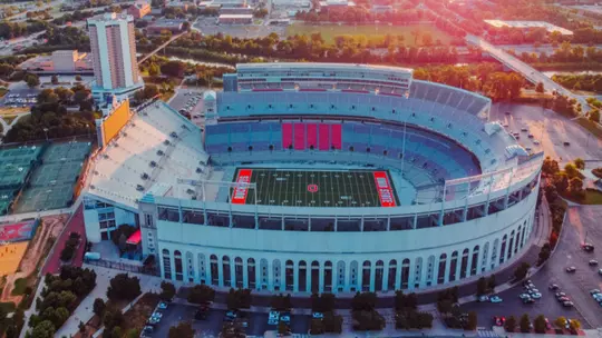 Ohio Stadium from above