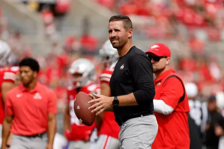 Brian Hartline - Offensive Coordinator / Wide Receivers Coach - Football Coaches - Ohio State