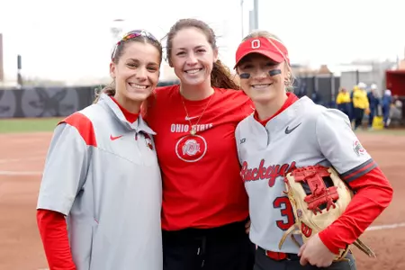 Ohio State plays Michigan at Buckeye Field on Saturday, March 25, 2023 in Columbus, Ohio.