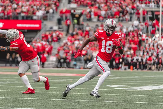 Marvin Harrison Jr. Action shot