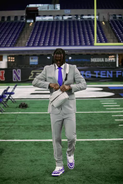 Marvin Harrison Jr. Big 10 Media Day