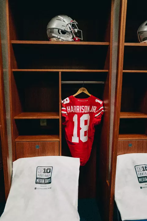 Marvin Harrison Jr. Big 10 Media Day