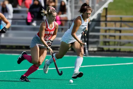 Ohio State field hockey vs. Kent State Sunday, Oct. 2, 2022, in Columbus, Ohio. (Photo/Jay LaPrete)