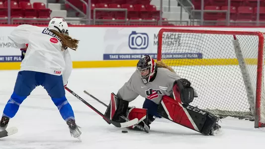 Amanda Thiele at USA Hockey Festival