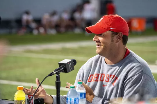 OL Coach Justin Frye