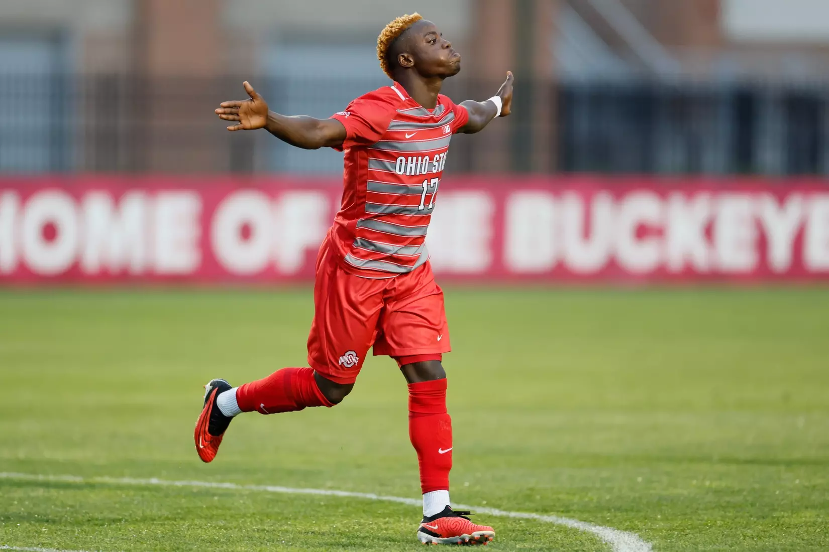 Ohio State men's soccer vs. Oakland Tuesday, Aug. 15, 2023, in Columbus, Ohio. (Photo/Jay LaPrete)