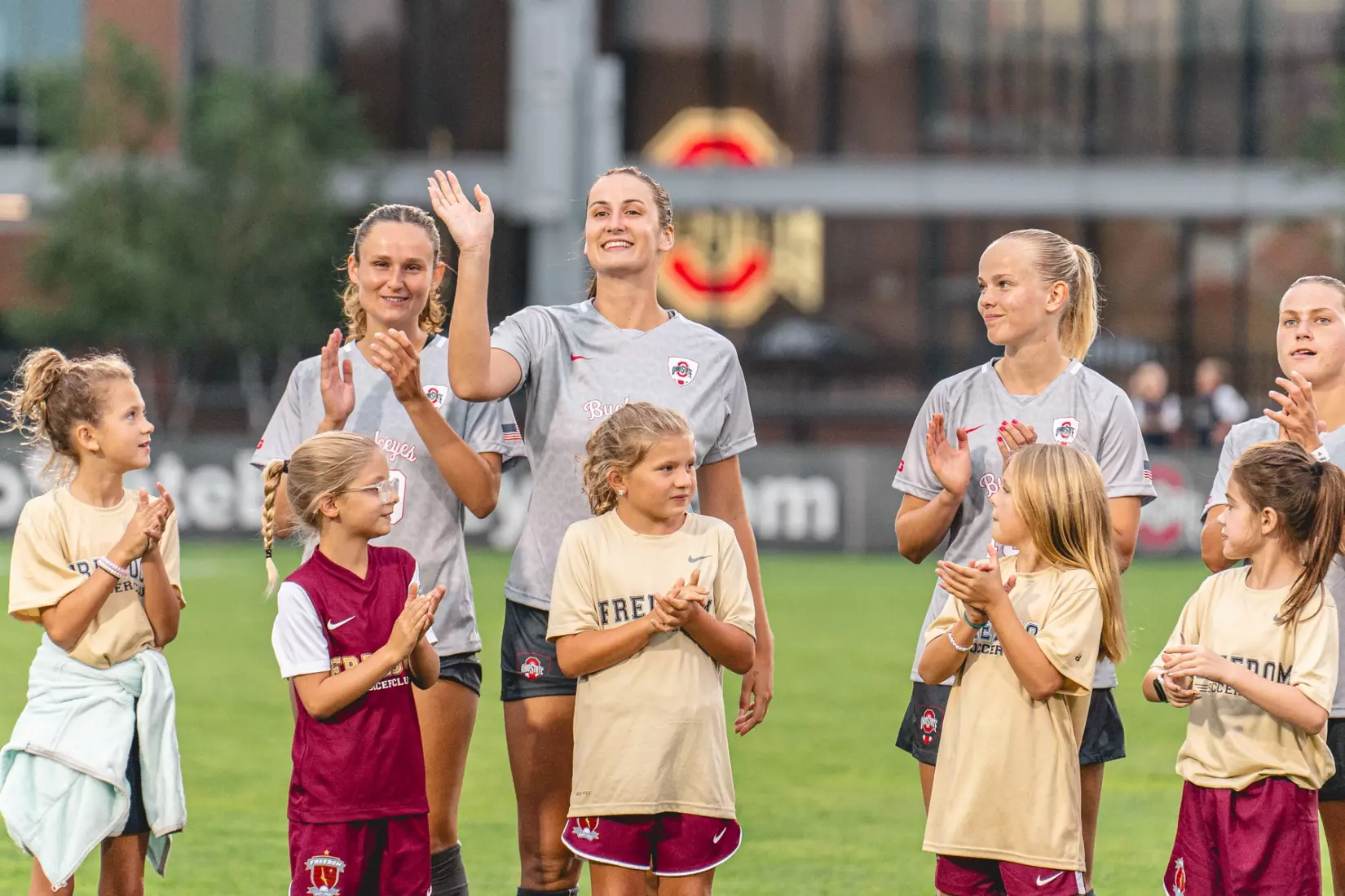 Ohio State play Miami, OH on Thursday August 17, 2023 in Columbus, Ohio.