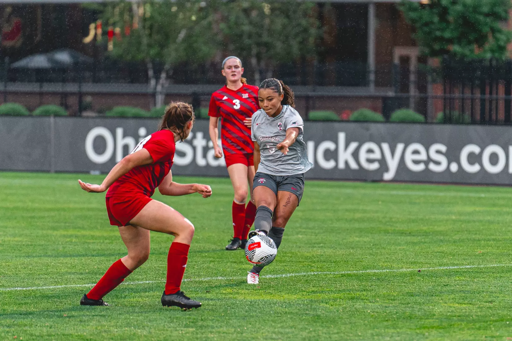 Ohio State play Miami, OH on Thursday August 17, 2023 in Columbus, Ohio.