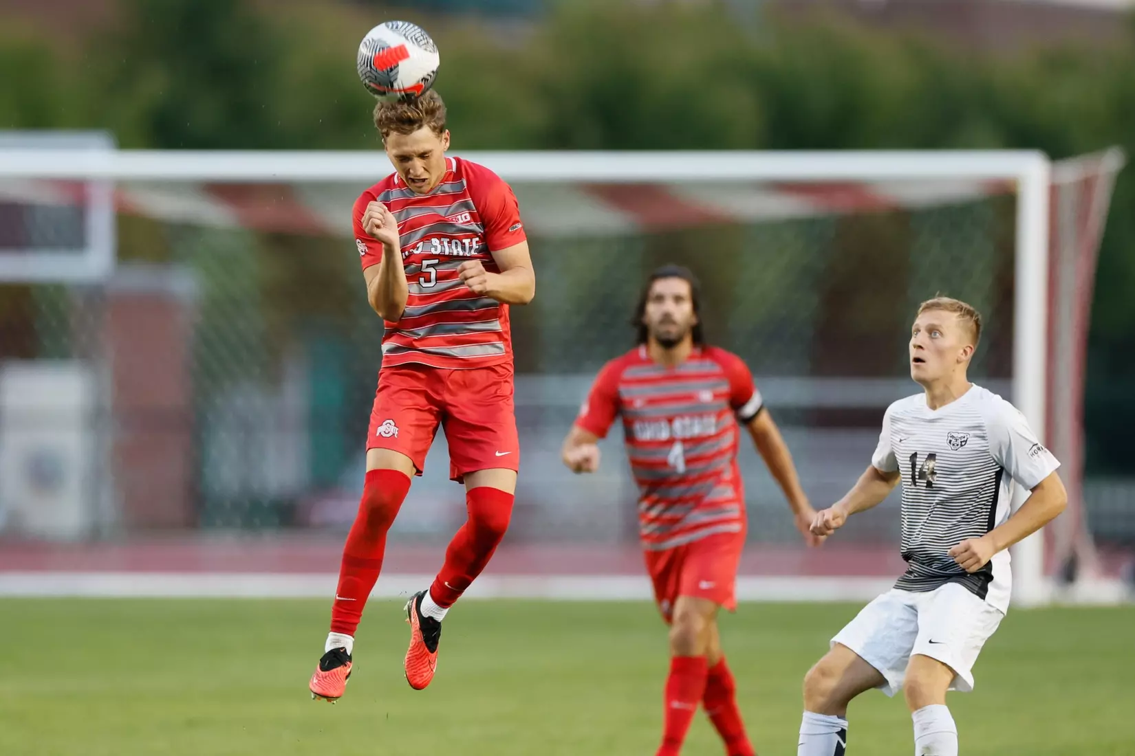 Ohio State men's soccer vs. Oakland Tuesday, Aug. 15, 2023, in Columbus, Ohio. (Photo/Jay LaPrete)