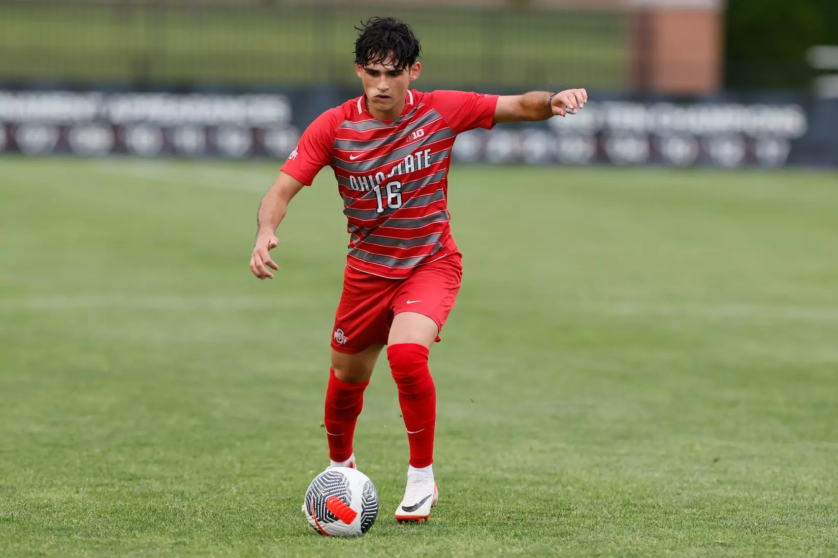 Ohio State men's soccer vs. Oakland Tuesday, Aug. 15, 2023, in Columbus, Ohio. (Photo/Jay LaPrete)