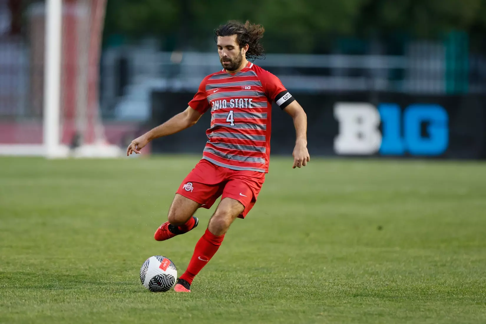 Ohio State men's soccer vs. Oakland Tuesday, Aug. 15, 2023, in Columbus, Ohio. (Photo/Jay LaPrete)