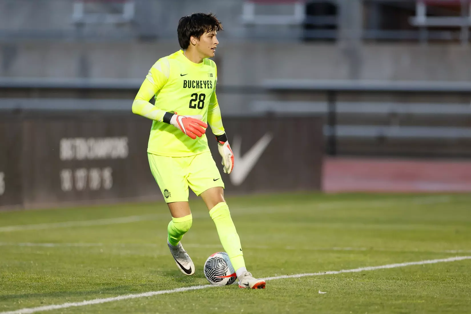Ohio State men's soccer vs. Oakland Tuesday, Aug. 15, 2023, in Columbus, Ohio. (Photo/Jay LaPrete)