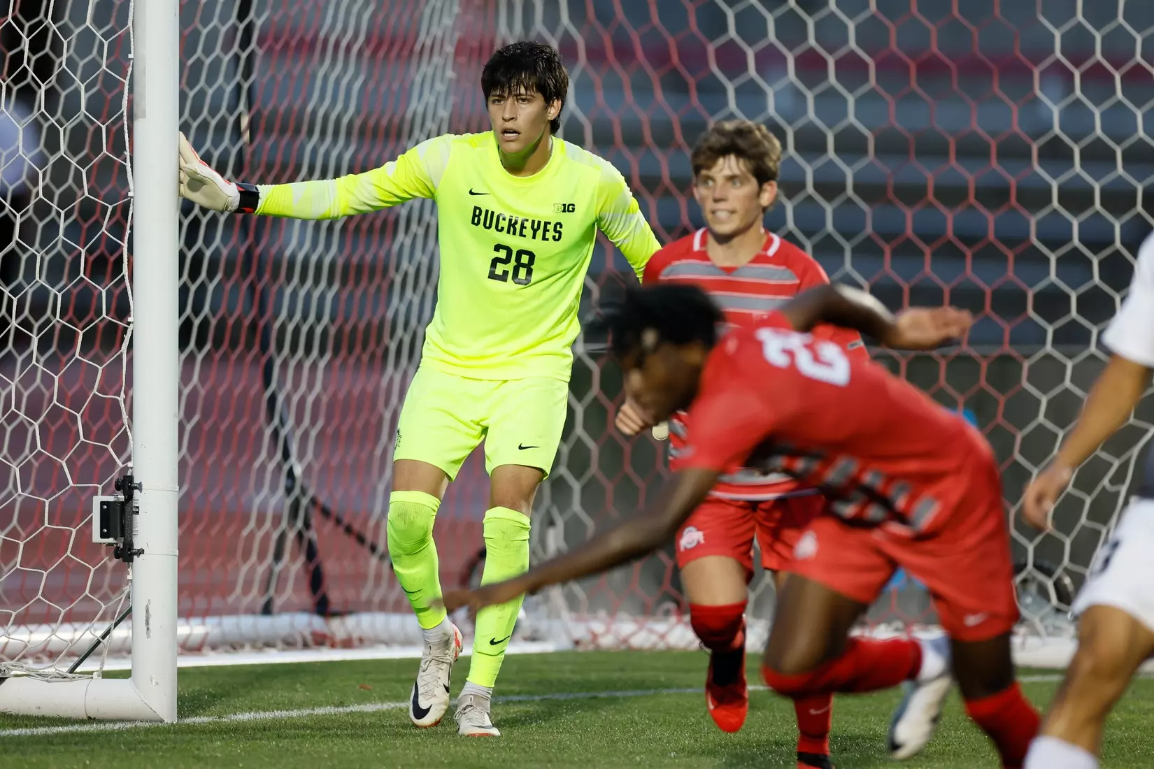 Ohio State men's soccer vs. Oakland Tuesday, Aug. 15, 2023, in Columbus, Ohio. (Photo/Jay LaPrete)