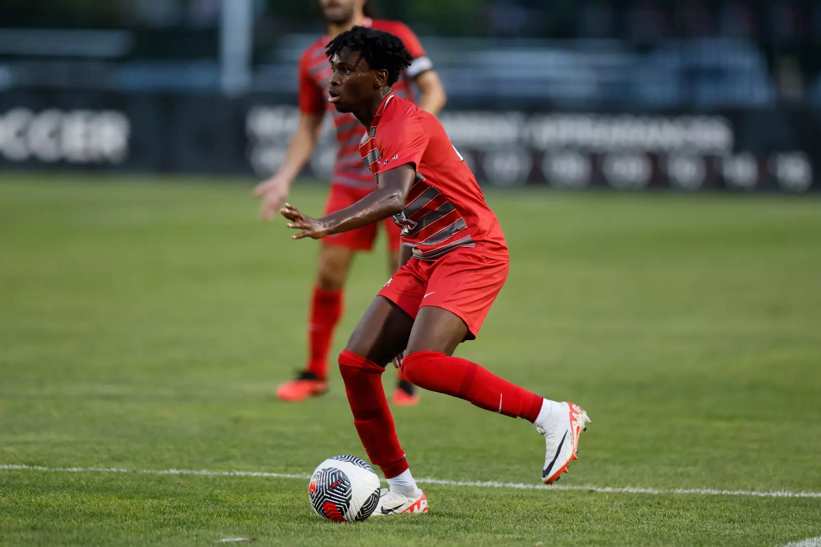 Ohio State men's soccer vs. Oakland Tuesday, Aug. 15, 2023, in Columbus, Ohio. (Photo/Jay LaPrete)