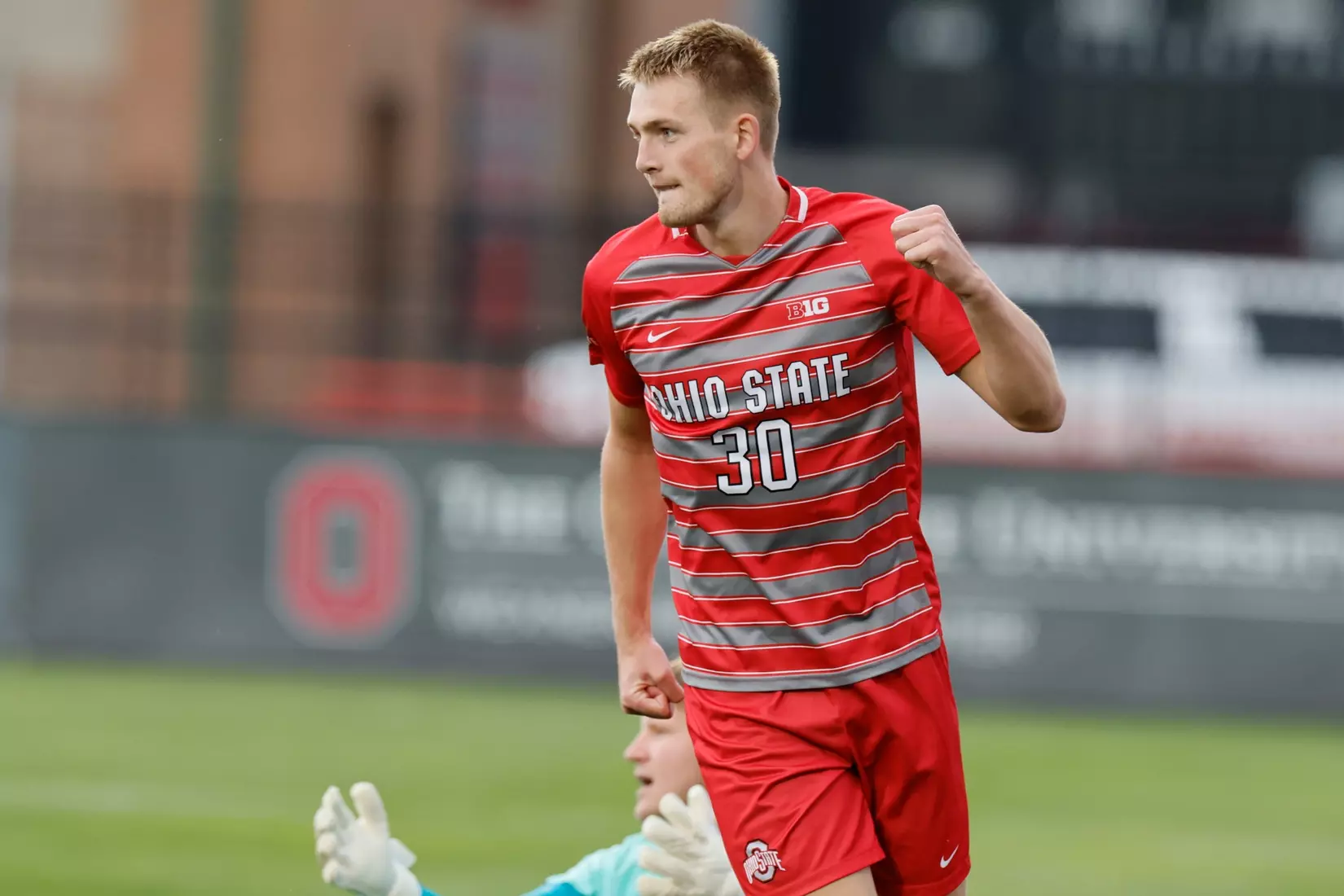 Ohio State men's soccer vs. Oakland Tuesday, Aug. 15, 2023, in Columbus, Ohio. (Photo/Jay LaPrete)