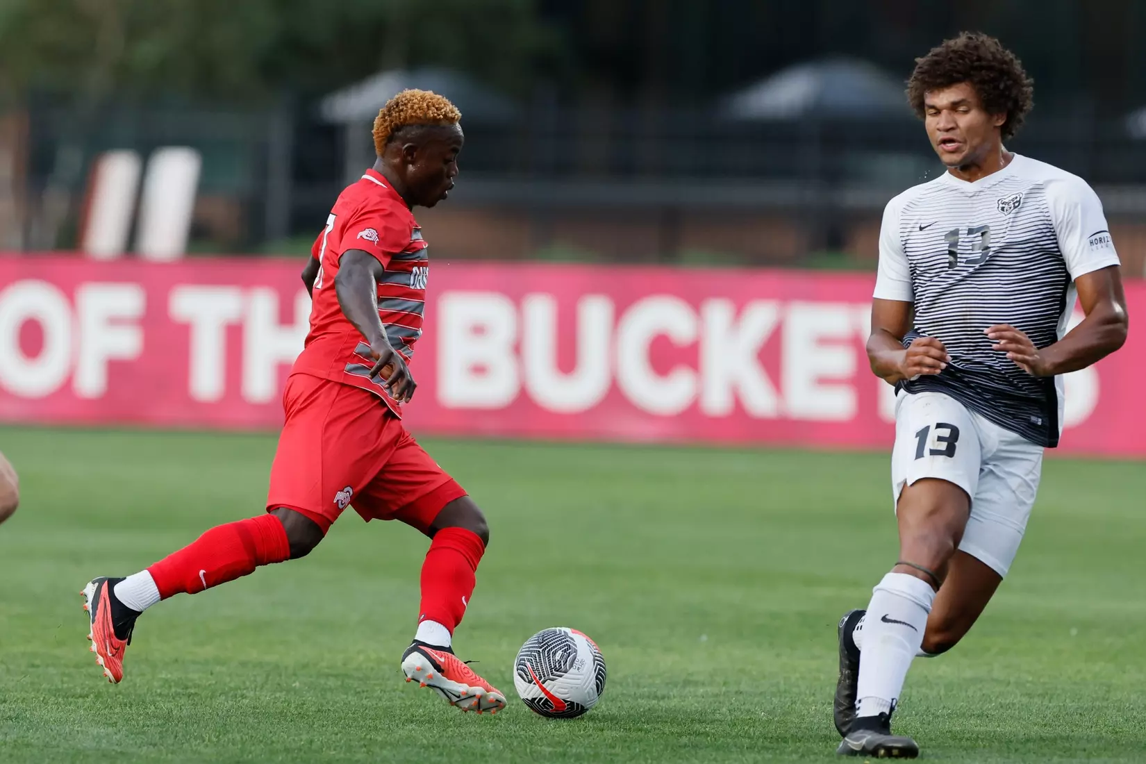 Ohio State men's soccer vs. Oakland Tuesday, Aug. 15, 2023, in Columbus, Ohio. (Photo/Jay LaPrete)