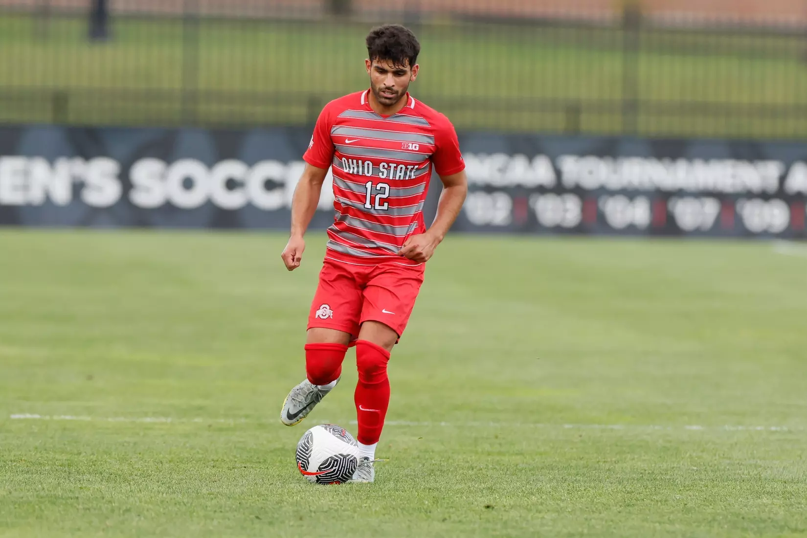 Ohio State men's soccer vs. Oakland Tuesday, Aug. 15, 2023, in Columbus, Ohio. (Photo/Jay LaPrete)