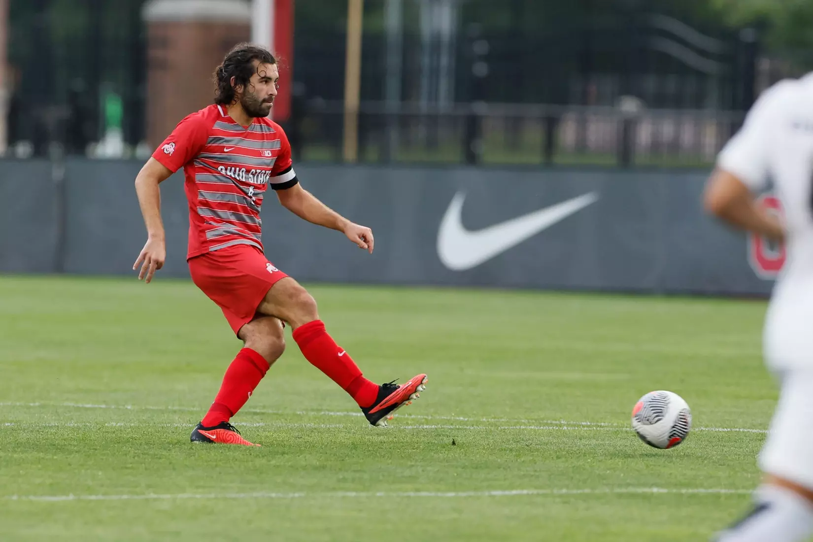 Ohio State men's soccer vs. Oakland Tuesday, Aug. 15, 2023, in Columbus, Ohio. (Photo/Jay LaPrete)