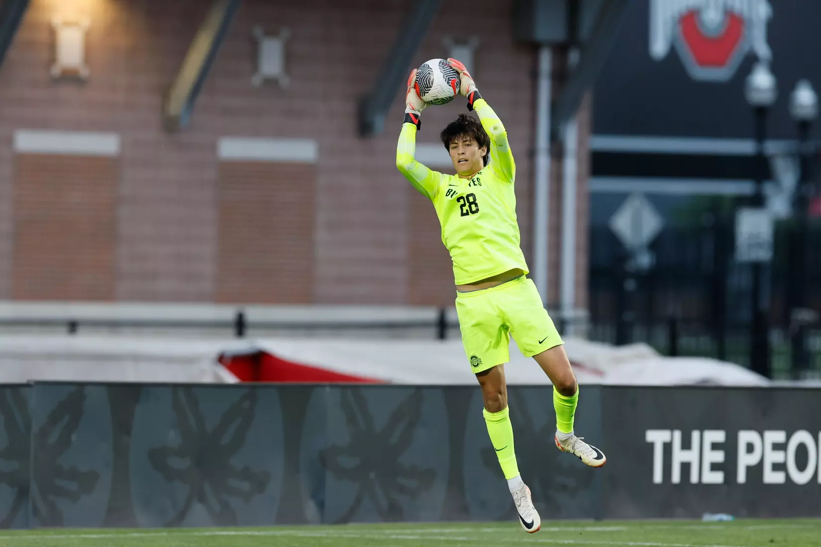 Ohio State men's soccer vs. Oakland Tuesday, Aug. 15, 2023, in Columbus, Ohio. (Photo/Jay LaPrete)