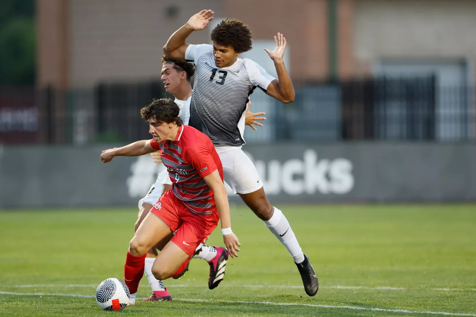 Ohio State men's soccer vs. Oakland Tuesday, Aug. 15, 2023, in Columbus, Ohio. (Photo/Jay LaPrete)