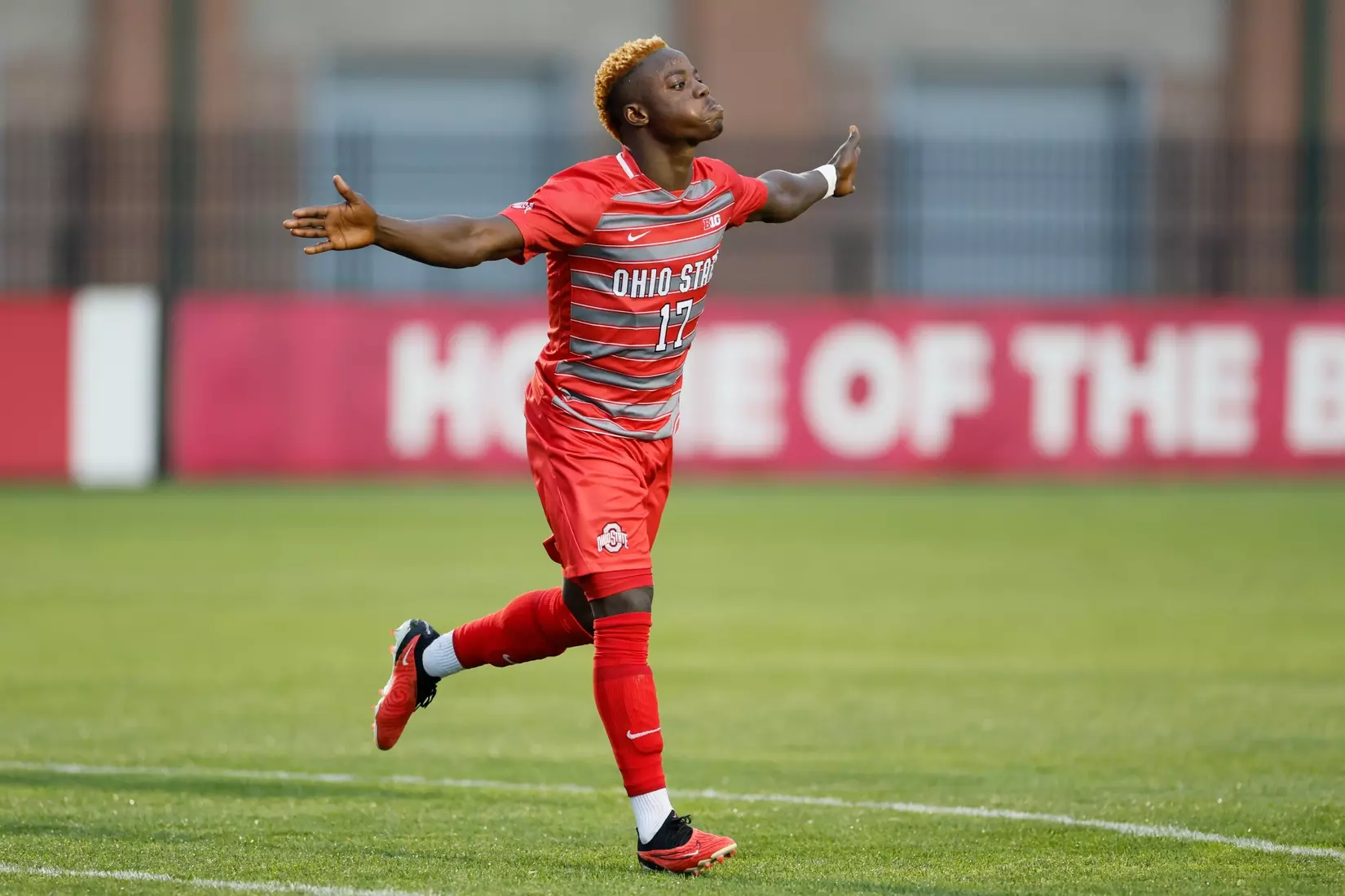 Ohio State men's soccer vs. Oakland Tuesday, Aug. 15, 2023, in Columbus, Ohio. (Photo/Jay LaPrete)