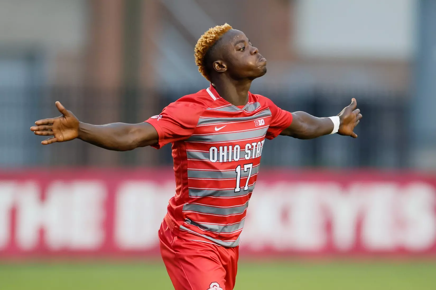 Ohio State men's soccer vs. Oakland Tuesday, Aug. 15, 2023, in Columbus, Ohio. (Photo/Jay LaPrete)