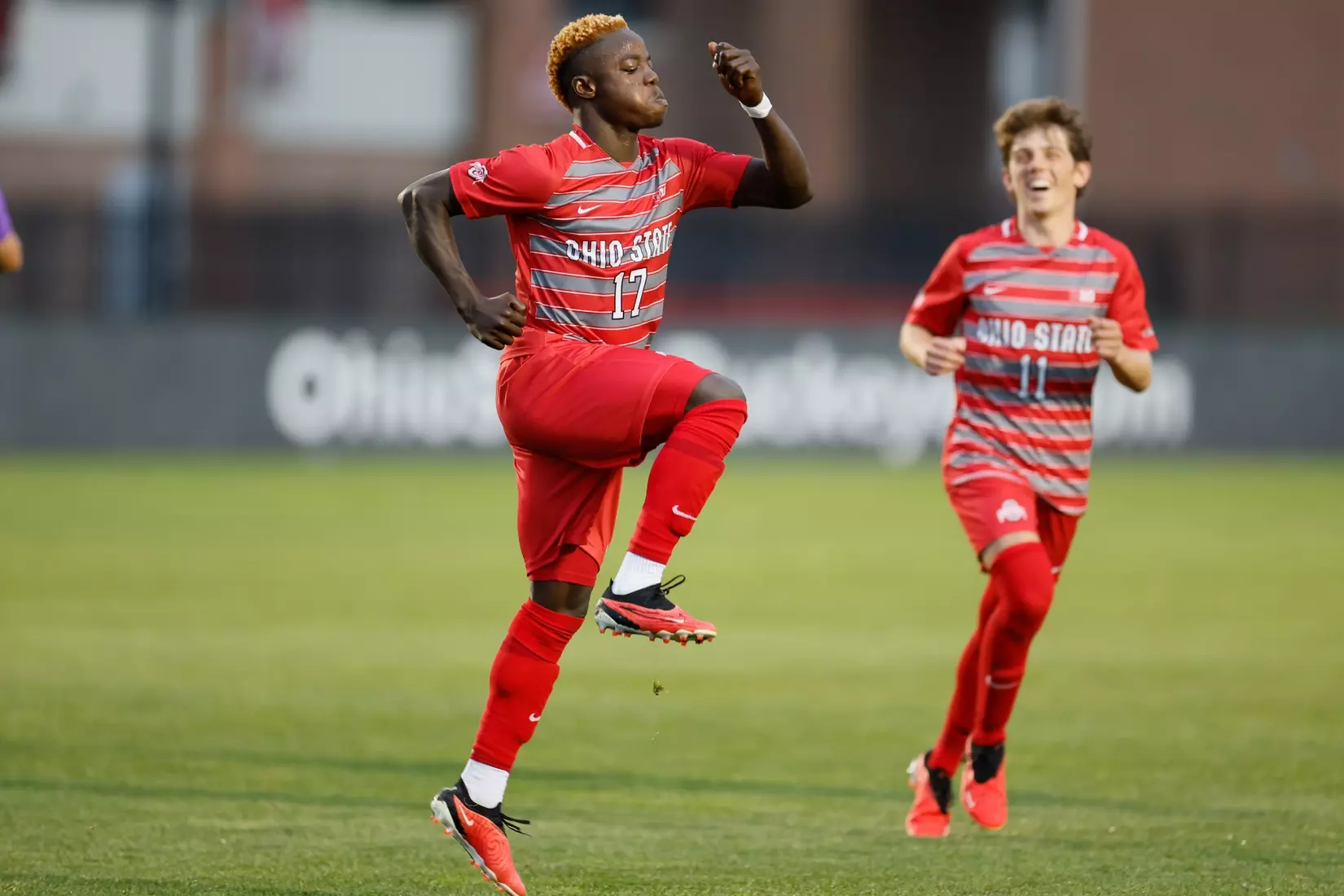 Ohio State men's soccer vs. Oakland Tuesday, Aug. 15, 2023, in Columbus, Ohio. (Photo/Jay LaPrete)