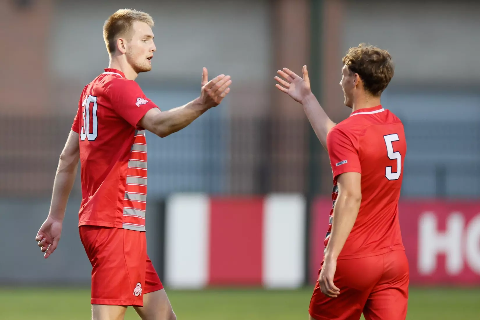 Ohio State men's soccer vs. Oakland Tuesday, Aug. 15, 2023, in Columbus, Ohio. (Photo/Jay LaPrete)
