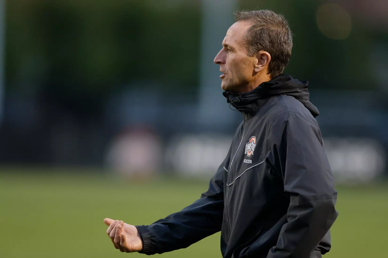 Ohio State men's soccer vs. Oakland Tuesday, Aug. 15, 2023, in Columbus, Ohio. (Photo/Jay LaPrete)