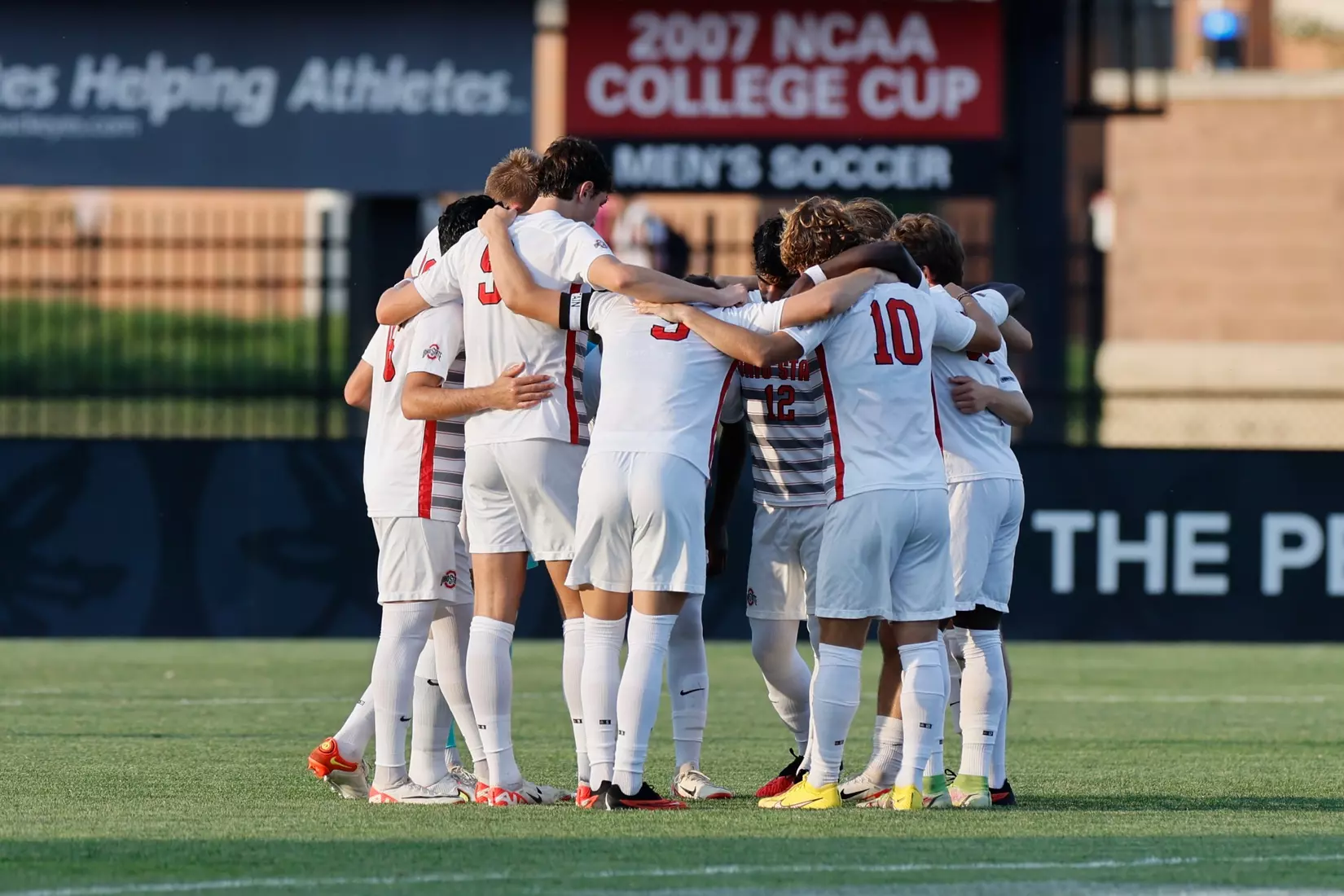 Ohio State men's soccer vs. Cal State Northridge Thursday, Aug. 24, 2023, in Columbus, Ohio. (Photo/Jay LaPrete)