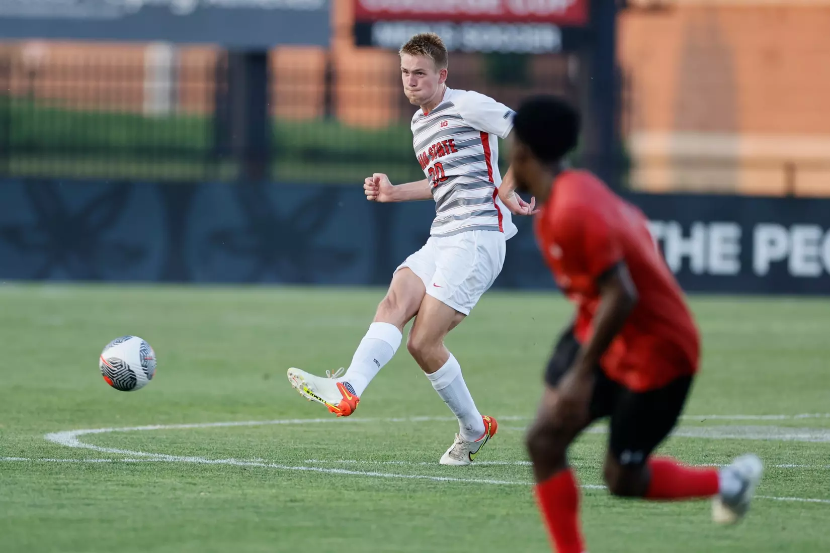 Ohio State men's soccer vs. Cal State Northridge Thursday, Aug. 24, 2023, in Columbus, Ohio. (Photo/Jay LaPrete)