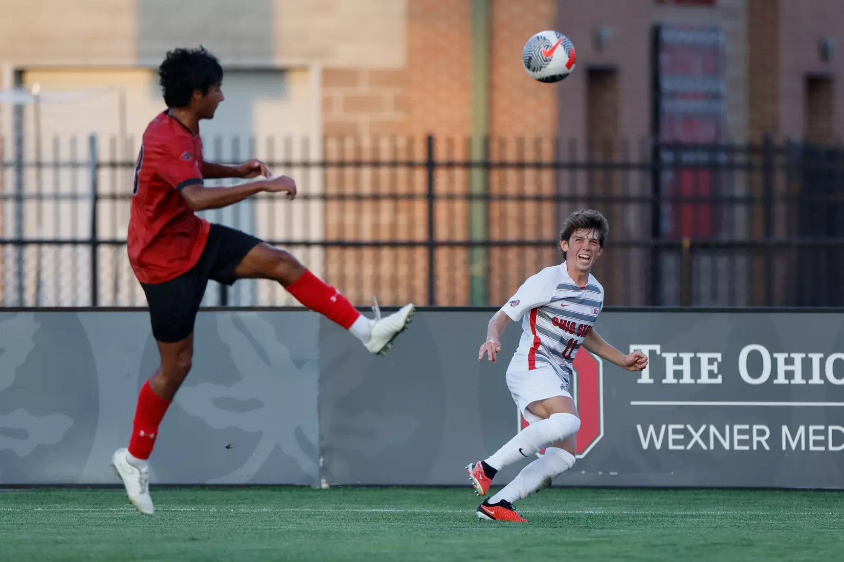 Ohio State men's soccer vs. Cal State Northridge Thursday, Aug. 24, 2023, in Columbus, Ohio. (Photo/Jay LaPrete)